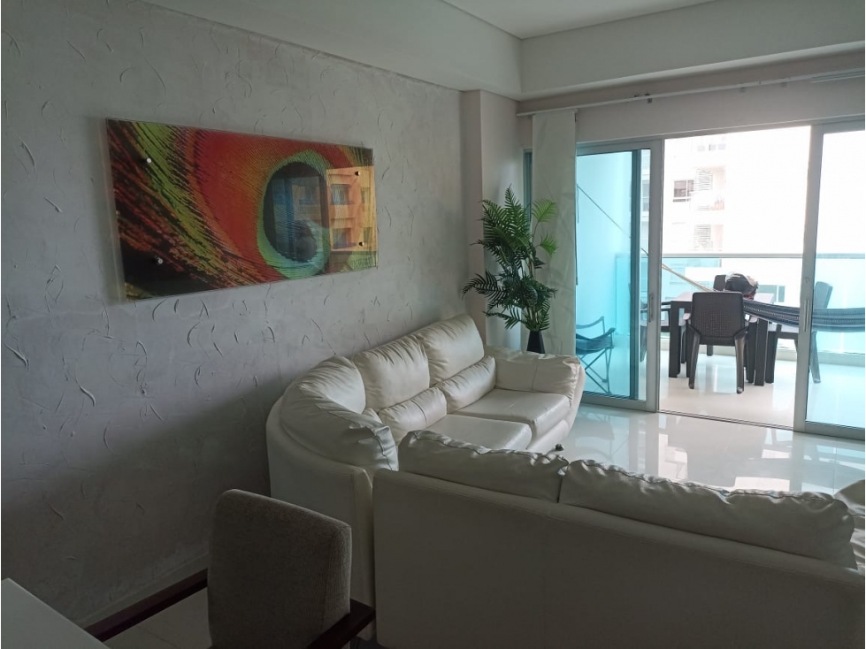 Cartagena Apartamento Arriendo Amoblado La Boquilla — foto 2