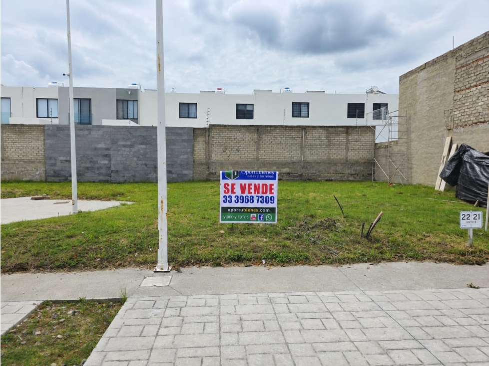 TERRENO EN VENTA #22 COTO ALVA CAPITAL NORTE ZAPOPAN JALISCO - 1