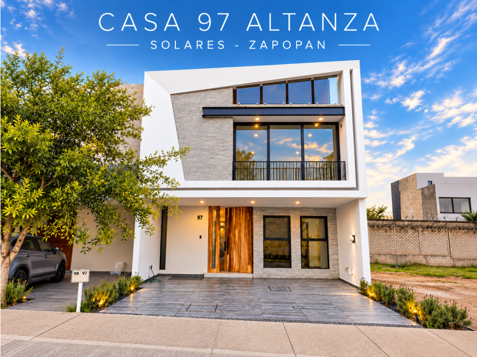 Casa 97 Solares con Roof garden Sistema Inteligente