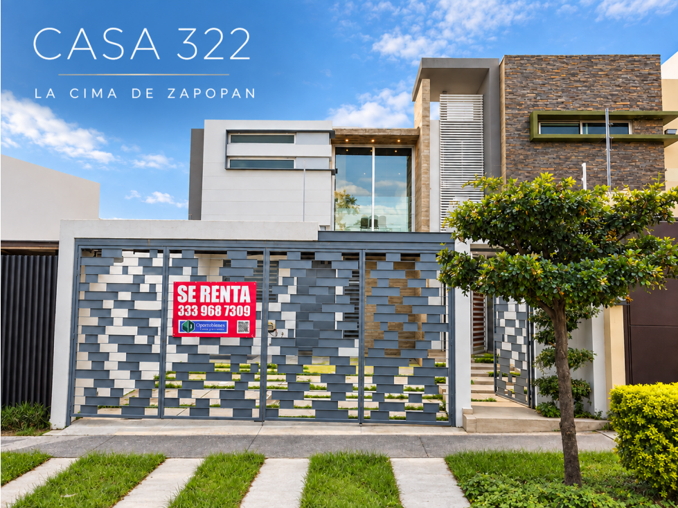 RENTA CASA 322 EN LA CIMA DE ZAPOPAN, PARA OFICINA O HABITACIONAL - 1