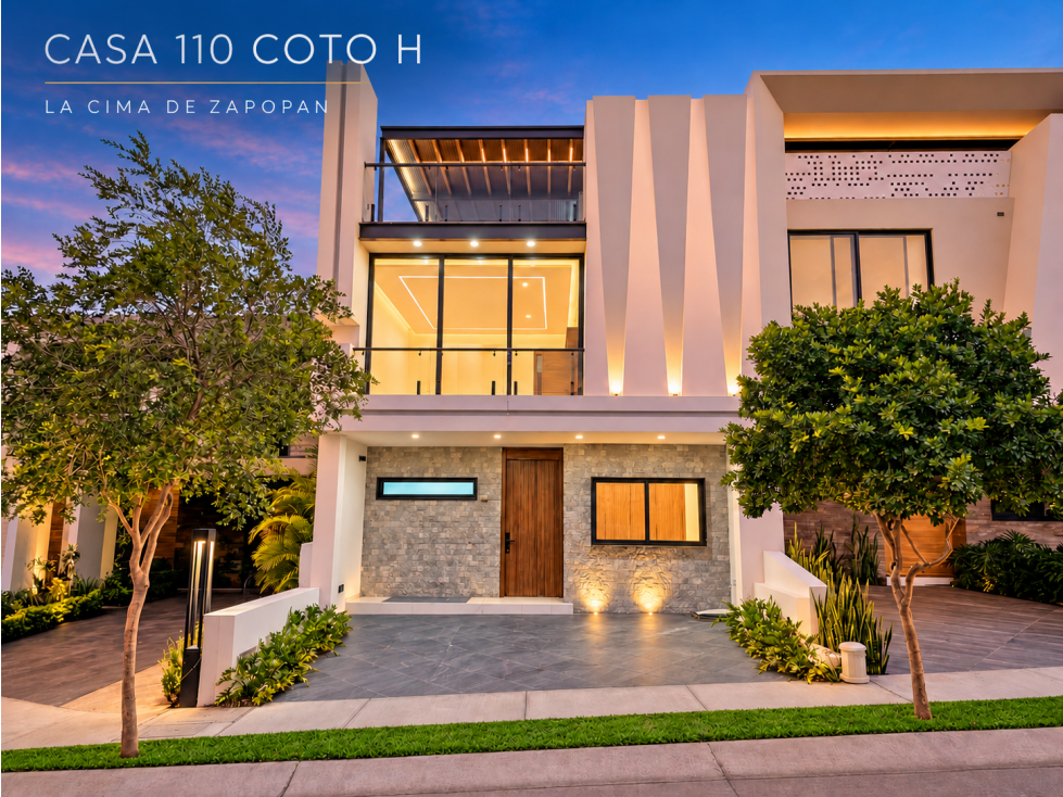 CASA 110-H NUEVA CON ROOF EN LA CIMA ZAPOPAN