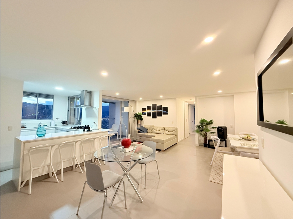 Rento Apartamento Amoblado En El Poblado