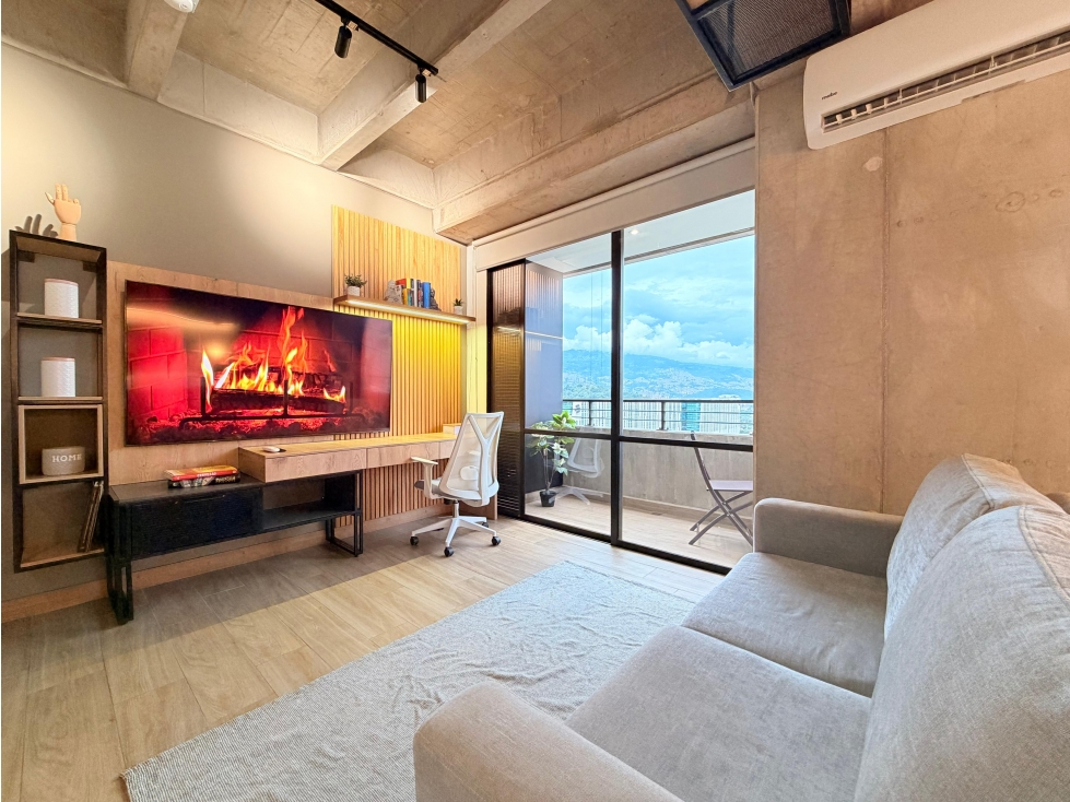 APARTAMENTO AMOBLADO EN MEDELLÍN SECTOR CIUDAD DEL RÍO