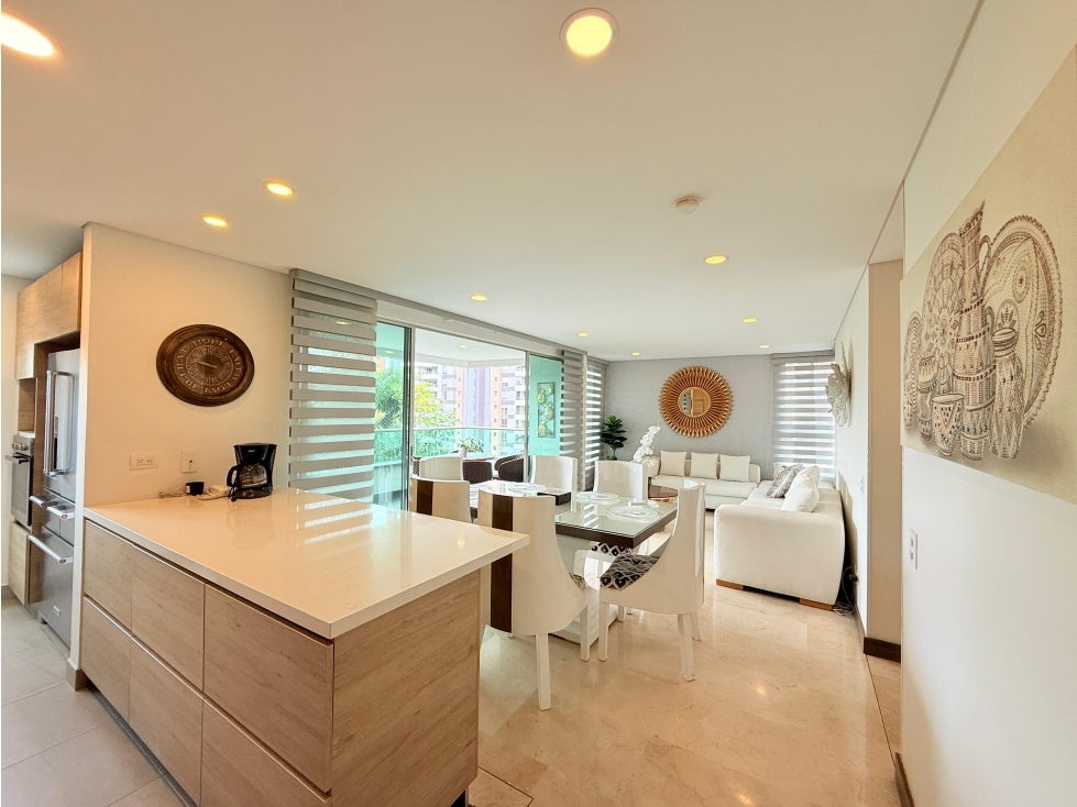 APARTAMENTO AMOBLADO EN RENTA SECTOR LOMA DE LOS PARRA EL POBLADO
