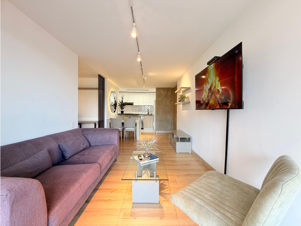 APARTAMENTO AMOBLADO EN EL POBLADO MEDELLIN