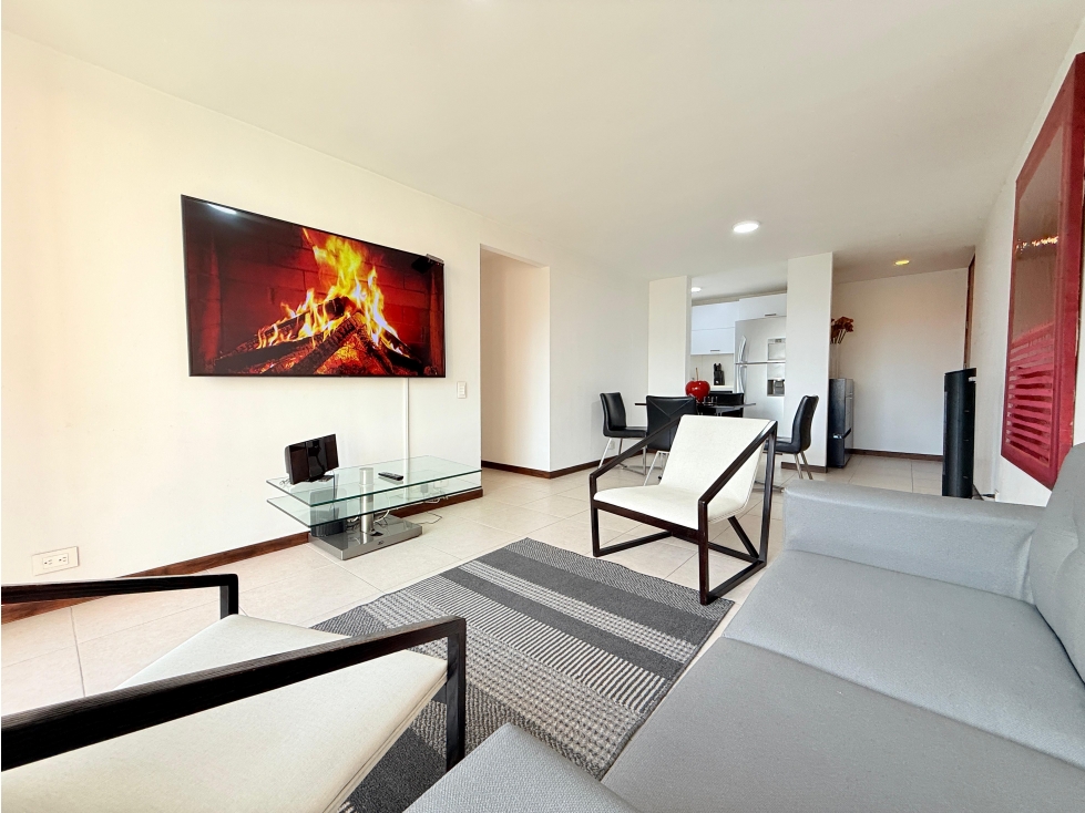 APARTAMENTO AMOBLADO - SECTOR POBLADO CERDA DE MILLA DE ORO MEDELLIN — foto 2