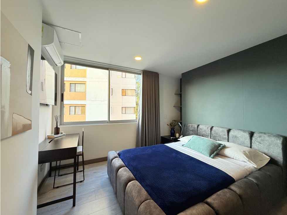 APARTAMENTO AMOBLADO SECTOR CASTROPOL -POBLADO MEDELLIN — foto 2