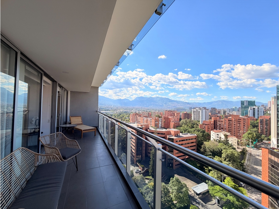 APARTAMENTO AMOBLADO EN RENTA SECTOR MEDELLIN EL POBLADO — foto 3