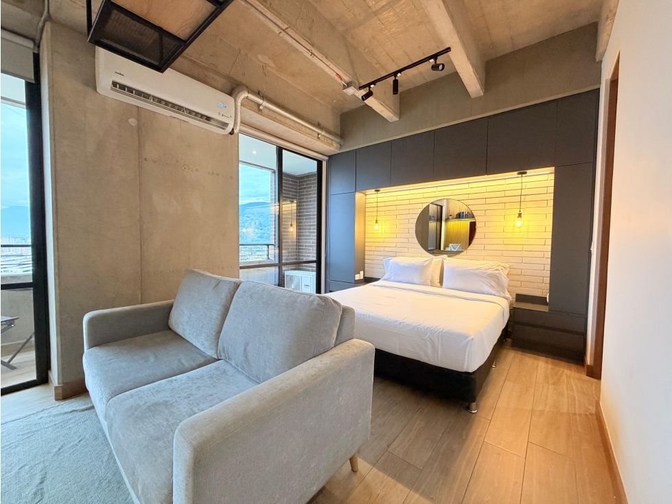 APARTAMENTO AMOBLADO EN MEDELLÍN SECTOR CIUDAD DEL RÍO — foto 3