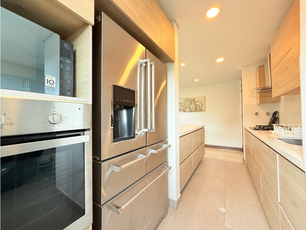 APARTAMENTO AMOBLADO EN RENTA SECTOR LOMA DE LOS PARRA EL POBLADO — foto 3