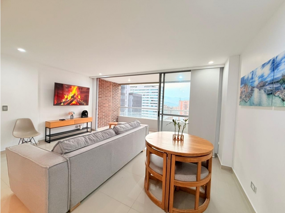 APARTAMENTO AMOBLADO SECTOR CIUDAD DEL RÍO MEDELLIN — foto 3