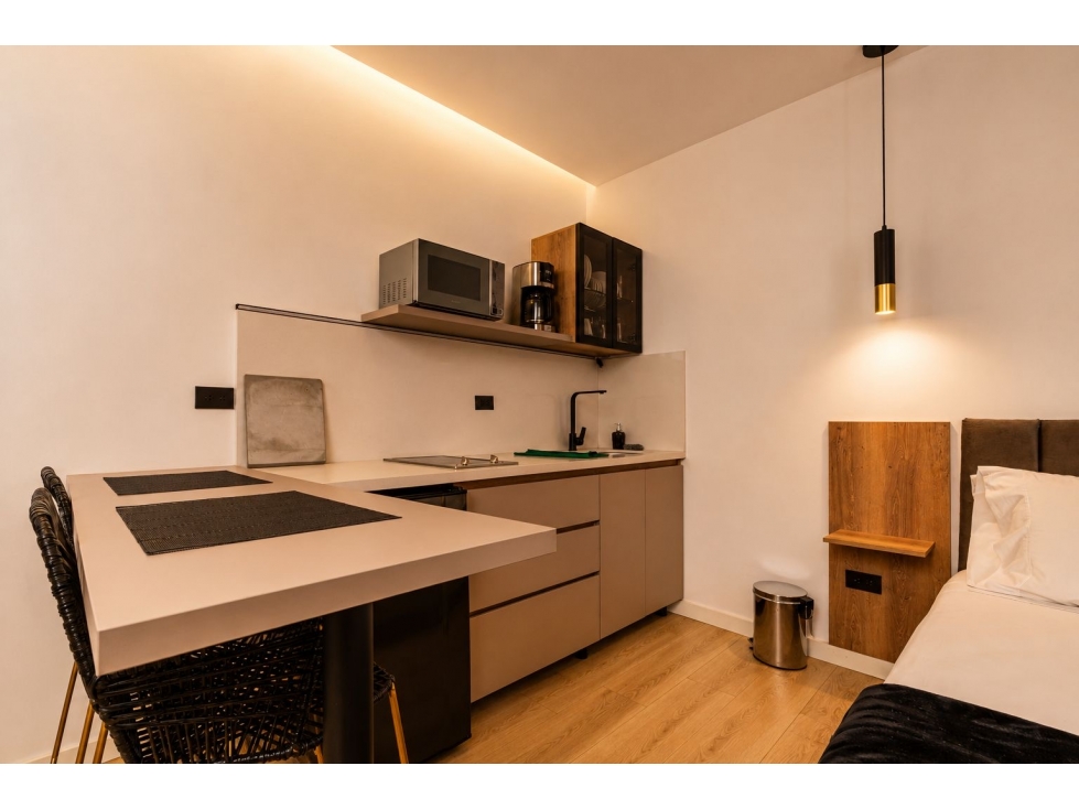 APARTAESTUDIO AMOBLADO SECTOR LAURELES — foto 3