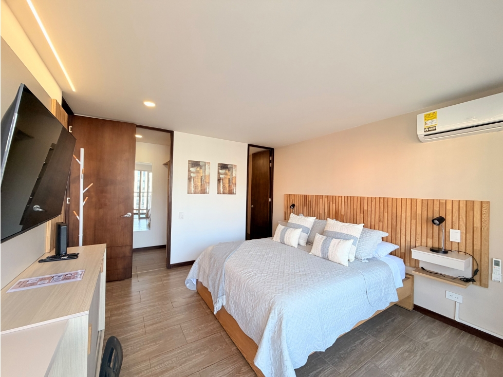 APARTAMENTO AMOBLADO EN RENTA SECTOR MEDELLIN EL POBLADO — foto 4