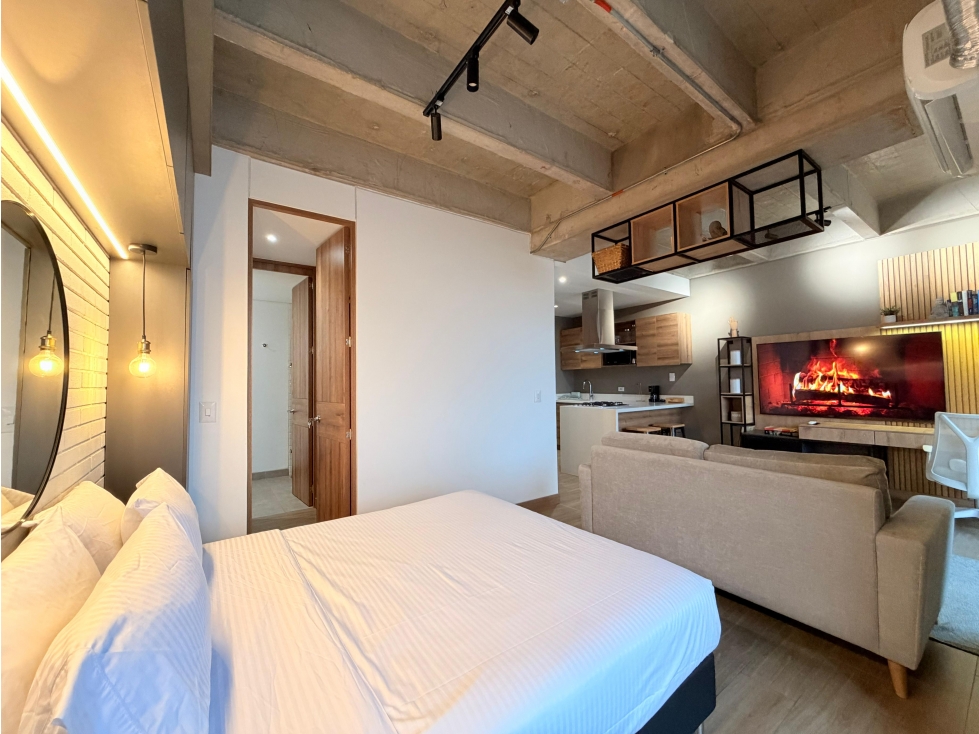 APARTAMENTO AMOBLADO EN MEDELLÍN SECTOR CIUDAD DEL RÍO — foto 4