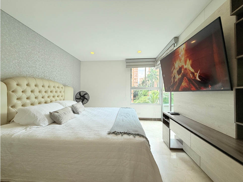 APARTAMENTO AMOBLADO EN RENTA SECTOR LOMA DE LOS PARRA EL POBLADO — foto 4
