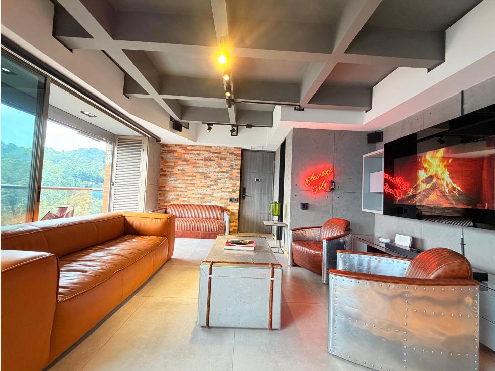 APARTAMENTO DUPLEX AMOBLADO SECTOR YERBABUENA MEDELLIN — foto 4
