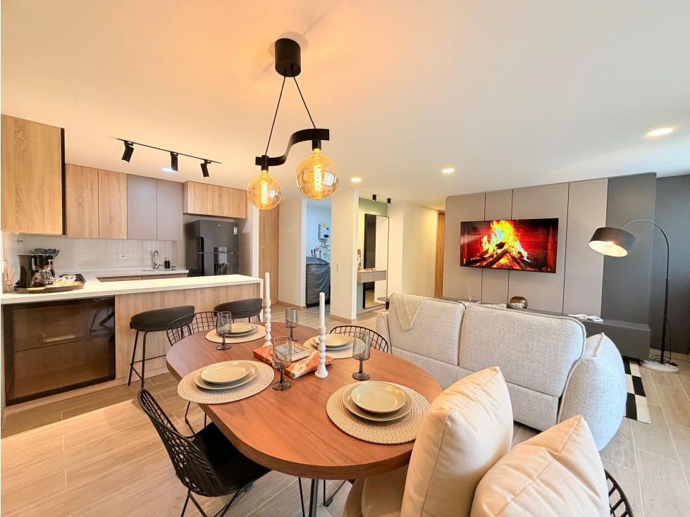 APARTAMENTO AMOBLADO PARA ESTRENAR SECTOR ENVIGADO — foto 4