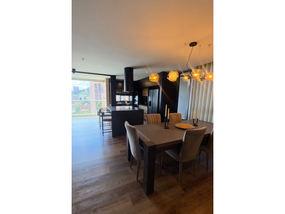 APARATAMENTO AMOBLADO LUXURY EN RENTA - SECTOR PROVENZA MEDELLIN — foto 4