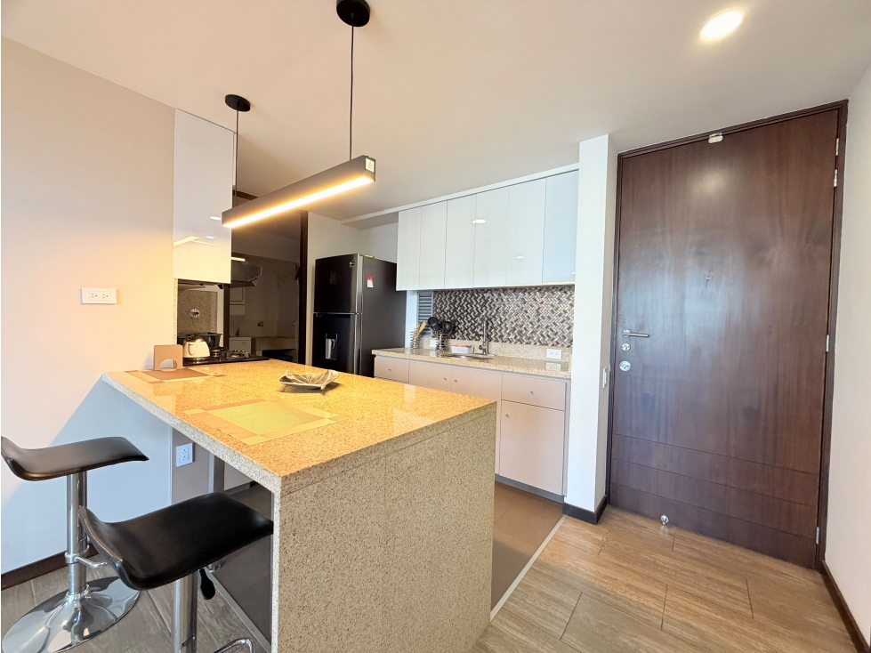 APARTAMENTO AMOBLADO EN RENTA SECTOR MEDELLIN EL POBLADO — foto 5