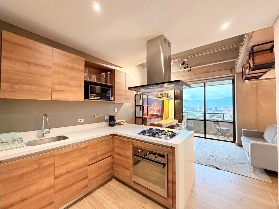 APARTAMENTO AMOBLADO EN MEDELLÍN SECTOR CIUDAD DEL RÍO — foto 6
