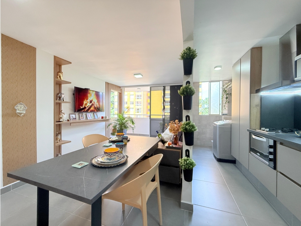 APARTAMENTO AMOBLADO SECTOR MILLA DE ORO MEDELLIN — foto 6