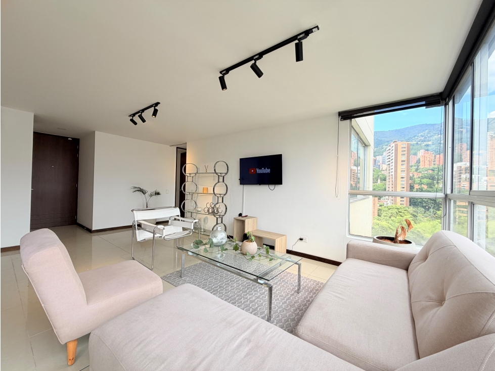 APARTAMENTO AMOBLADO EN RENTA SECTOR POBLADO C.C SANTAFE — foto 6