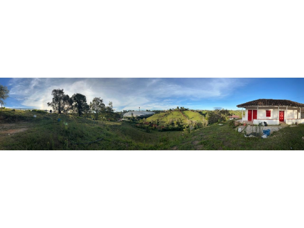 CASA FINCA EN VENTA CON EXCELENTE VISTA