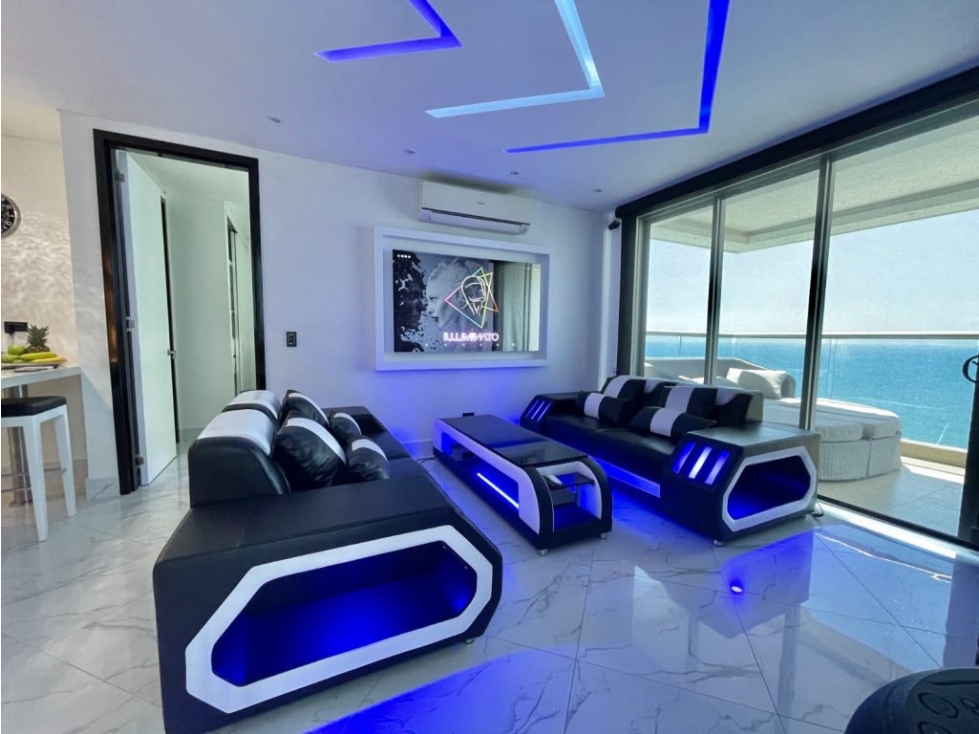 HERMOSO APARTAMENTO LUXURY EN VENTA BOCAGRANDE — foto 2