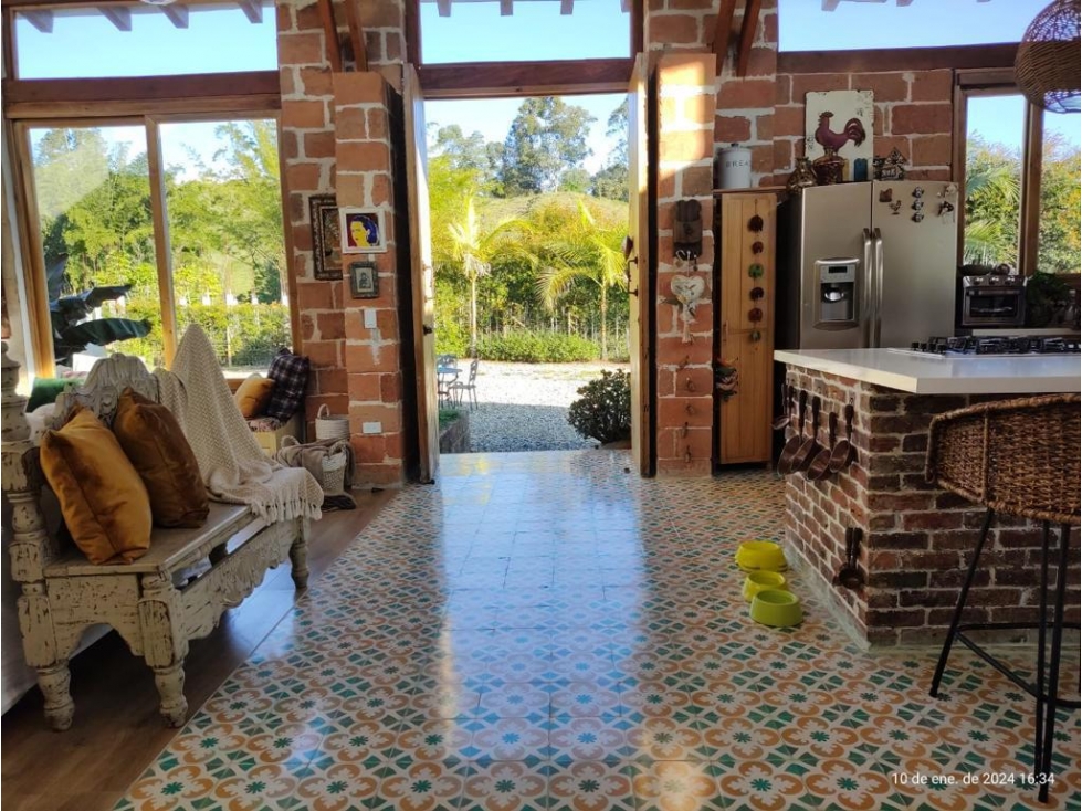 HERMOSA FINCA EN VENTA RIONEGRO CERCA A SAN ANTONIO DE PEREIRA — foto 3
