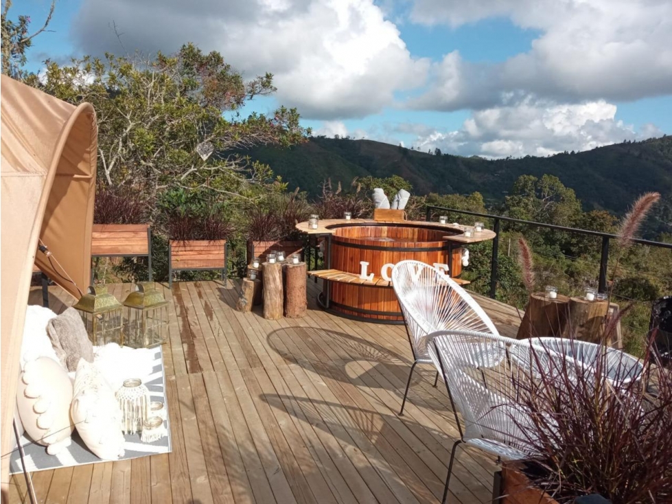 ESPECTACULAR GLAMPING LUXURY EN VENTA GUARNE — foto 2