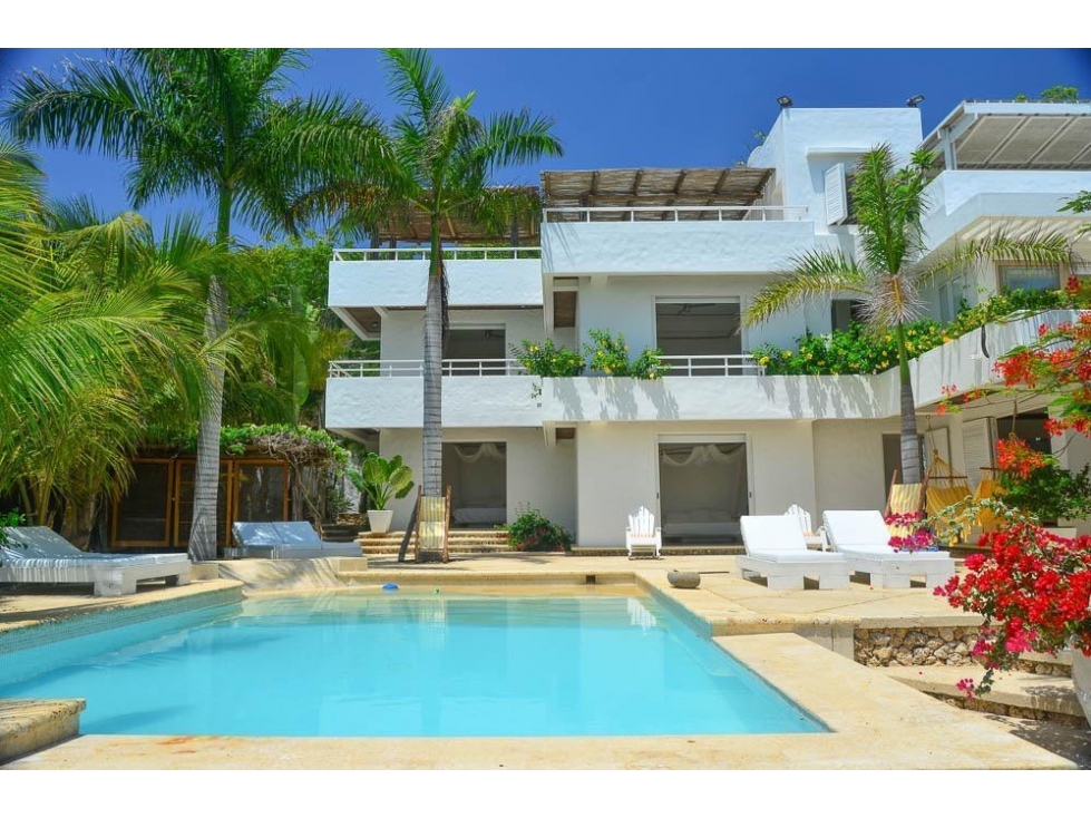 ESPECTACULAR CASA DE PLAYA LUXURY EN VENTA ISLA DE BARÚ CARTAGENA - 1