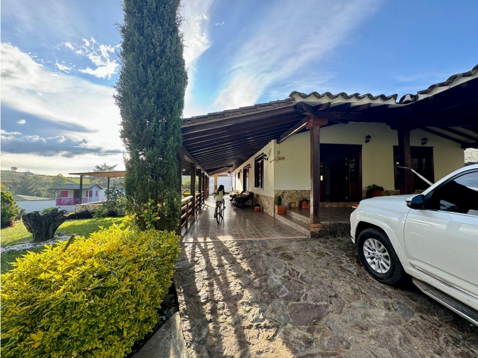 HERMOSA CASA FINCA COLONIAL URBANA EN VENTA EN EL CARMEN DE VIBORAL — foto 4