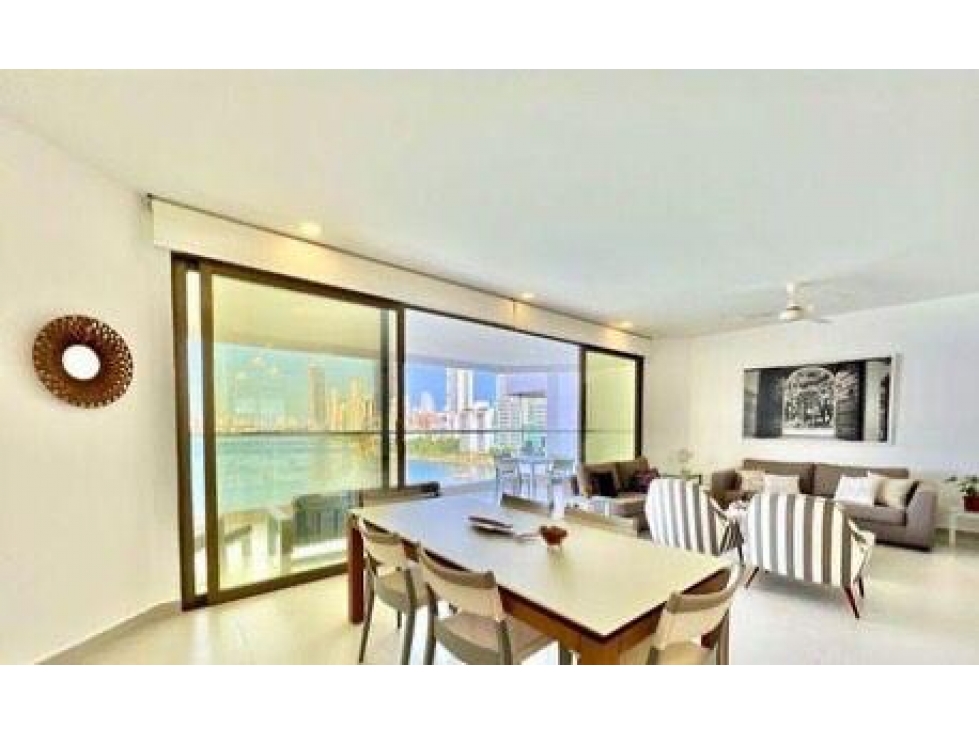 ENCANTADOR APARTAMENTO EN VENTA CON VISTA A LA BAHÍA DE CARTAGENA — foto 3