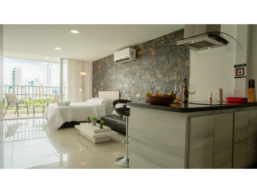 ENCANTADOR APARTAESTUDIO EN VENTA CARTAGENA — foto 4