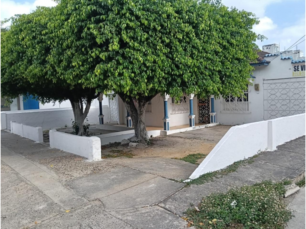 LINDA CASA LOTE EN VENTA CARTAGENA
