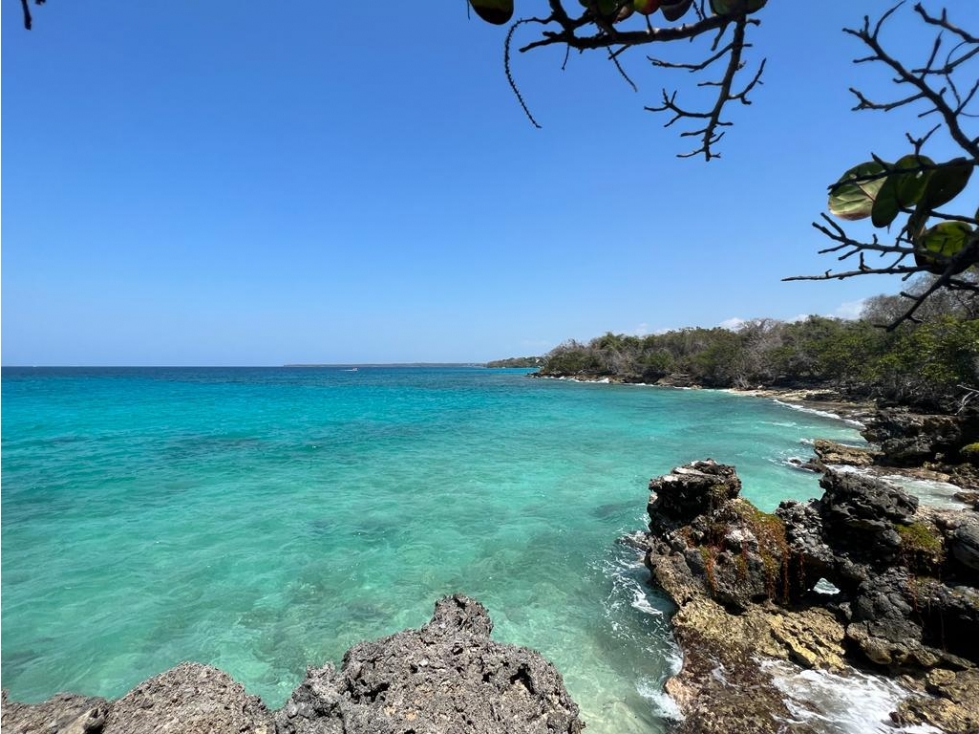ESPECTACULAR LOTE DE PLAYA EN VENTA ISLA BARU CARTAGENA — foto 2