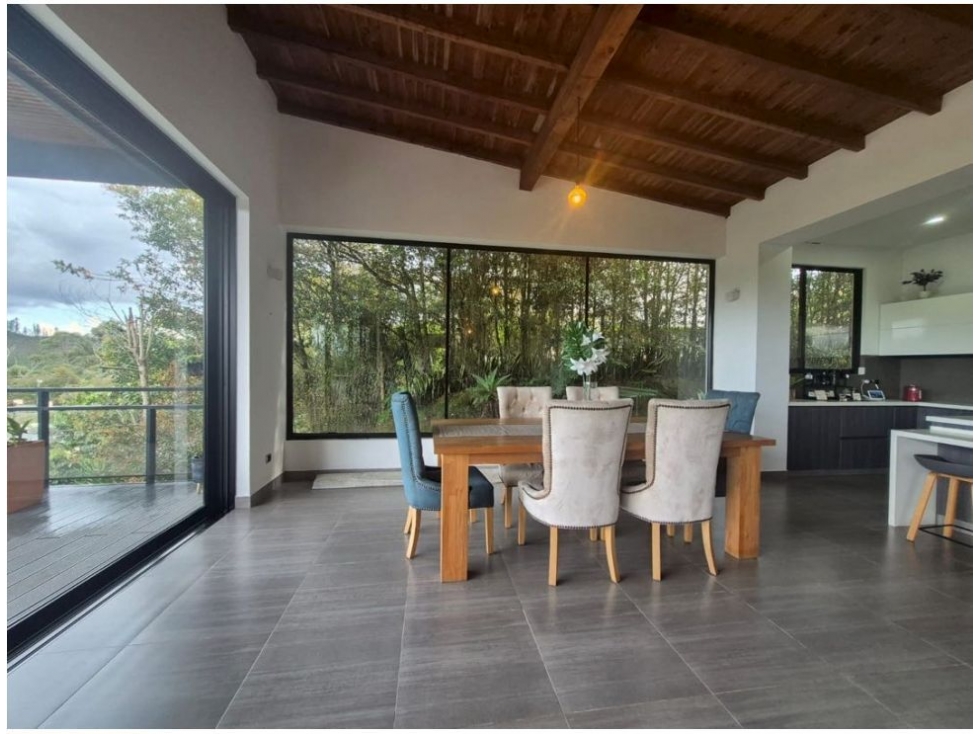 CONFORTABLE CASA CAMPESTRE MODERNA EN VENTA EL RETIRO - 6