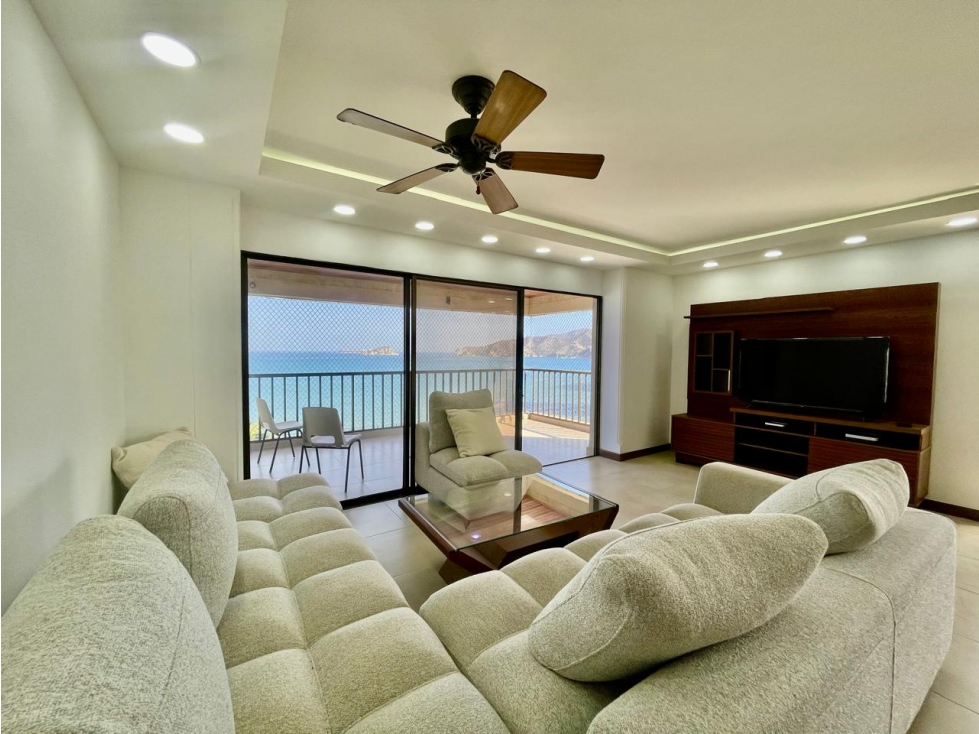 Arriendo Apartamento con vista al mar en Santa Marta