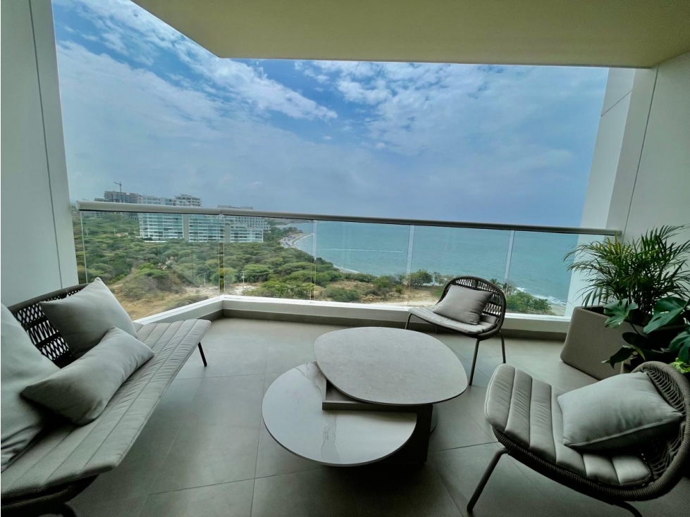 Arriendo Apartamento con vista al Mar en Santa Marta, Colombia. — foto 3