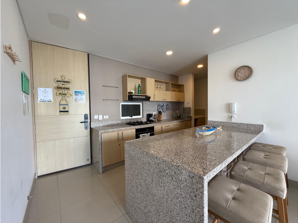 Venta de apartamento para turismo en Reserva del Mar, Santa Marta. — foto 3