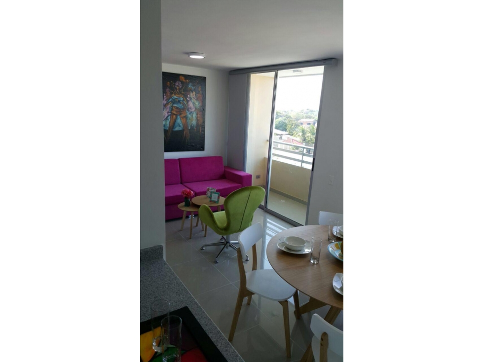 Se arrienda apartamento amoblado en Villa Campestre - 2
