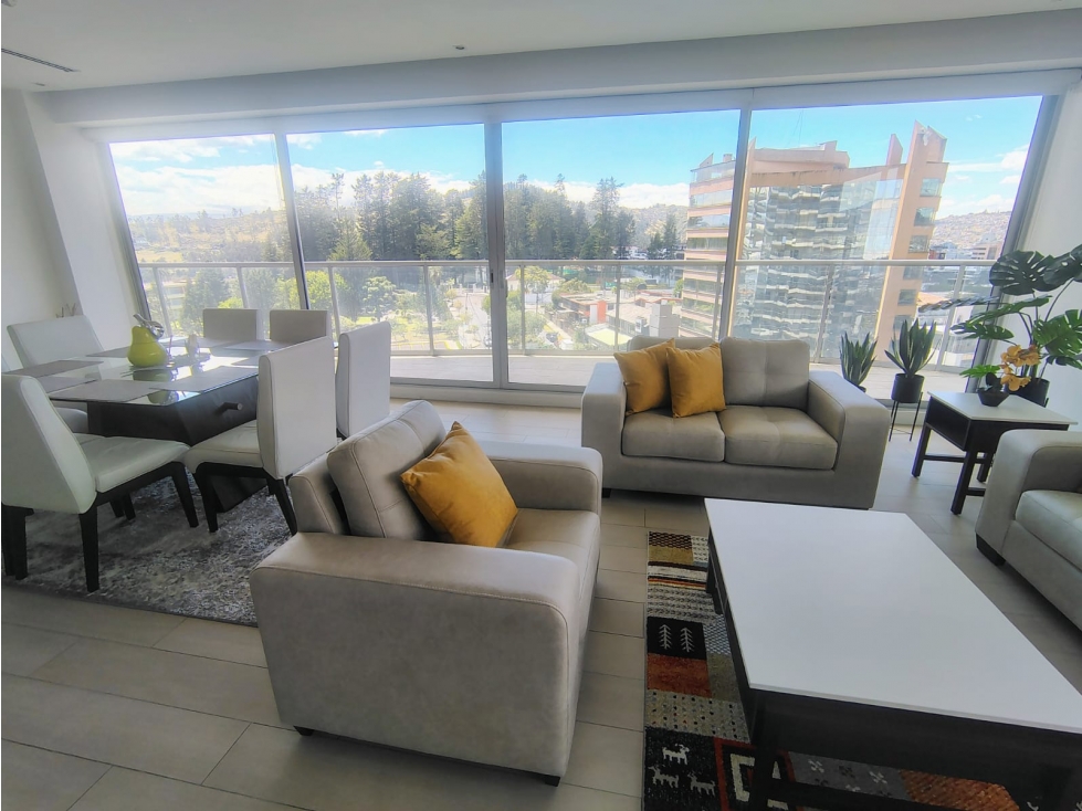 2500 Renta Departamento 160m2 en la González Suárez — foto 2