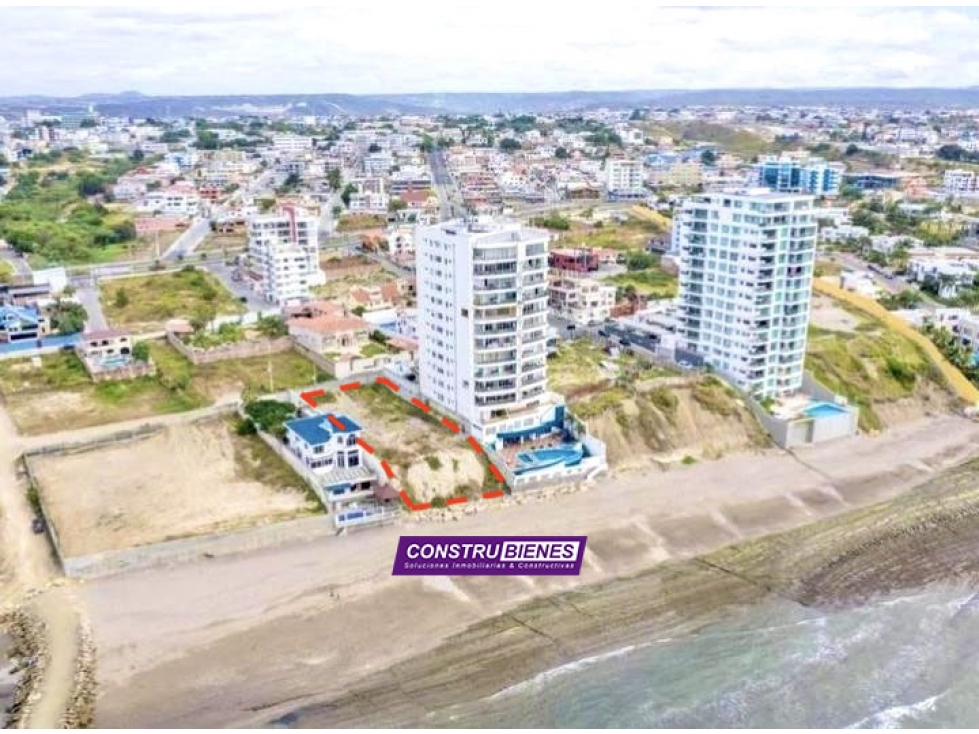Terreno Para Edificio Frente Al Mar en Barbasquillo, Manta - 2