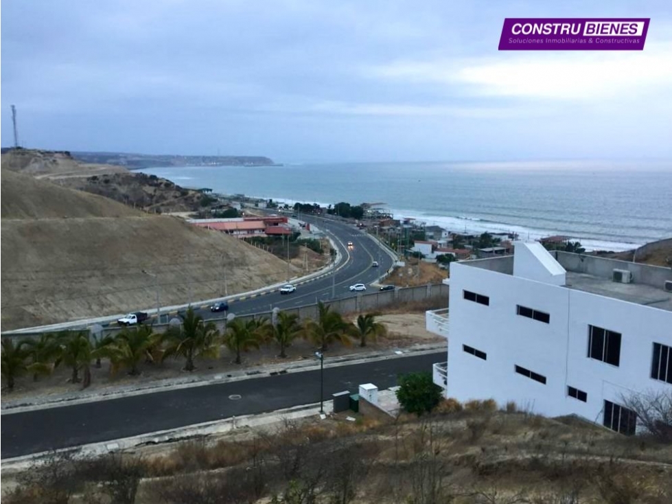 Lote vista al mar dentro de la Urb. Ciudad del Mar, - 1