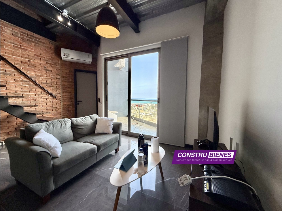 Loft amoblado vista al mar en Barbasquillo, Edif. Diamante, Manta — foto 6