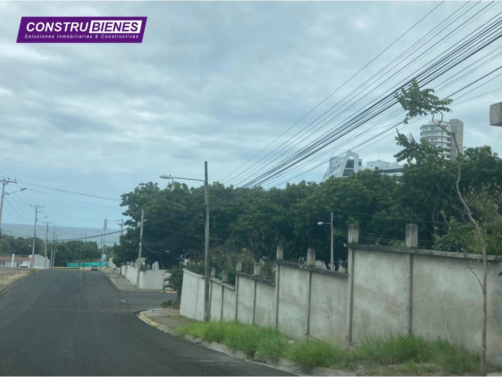 Lote esquinero sobre la vía en Barbasquillo, Manta - 1