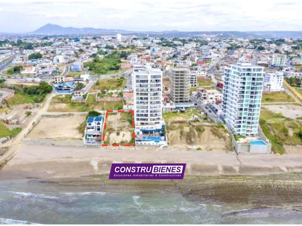 Terreno Para Edificio Frente Al Mar en Barbasquillo, Manta - 3