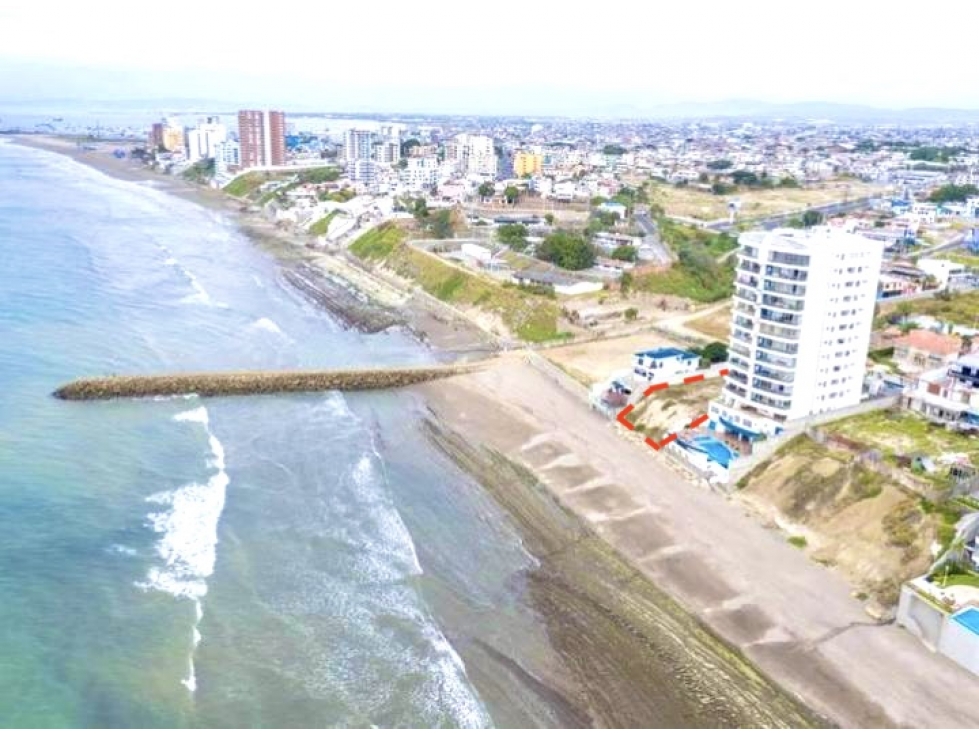 Terreno Para Edificio Frente Al Mar en Barbasquillo, Manta - 4