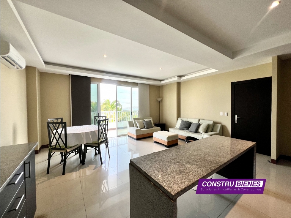 Departamento amoblado Barbasquillo, en Urbanización sur de Manta. — foto 3