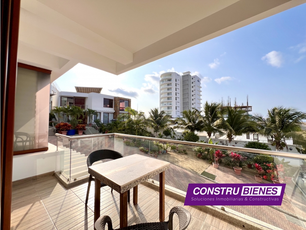 Suite vista al mar, amoblada en Urb. Ciudad del Mar, Manta - 5